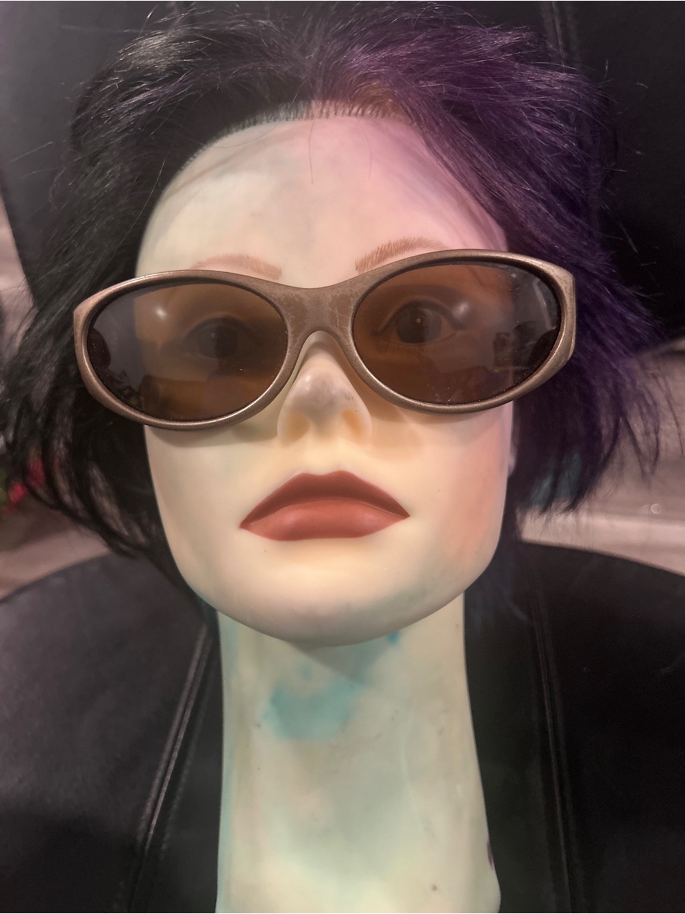 Classic Brown Oval Women's Sunglasses
